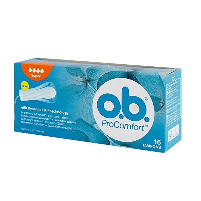 O.B Tampon Super 16'lı