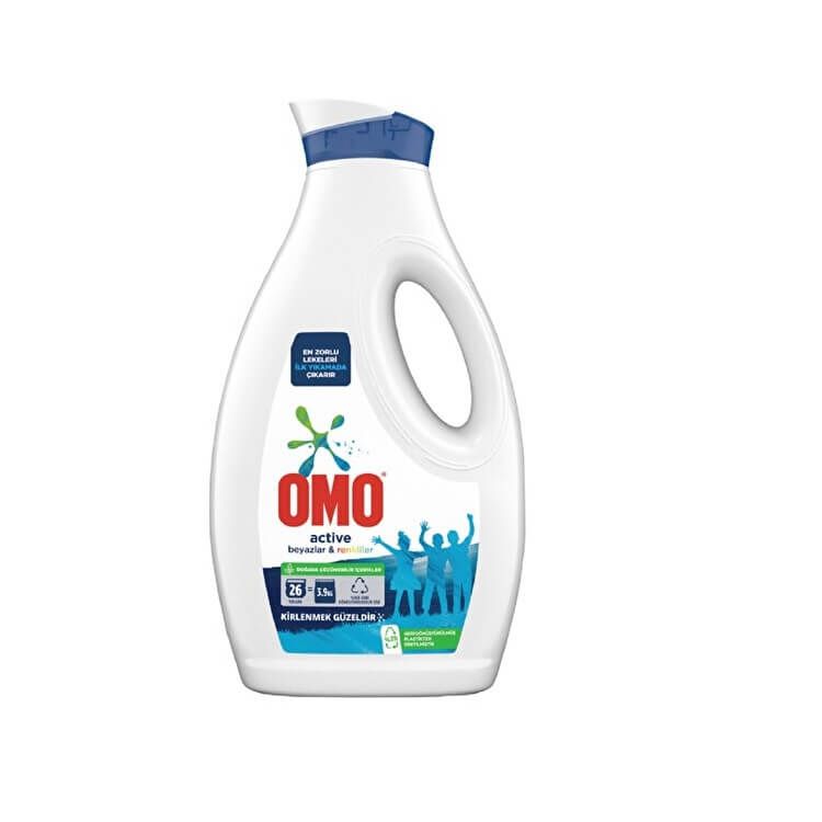 Omo Active Sıvı Deterjanı 26 Yıkama 1690 Ml