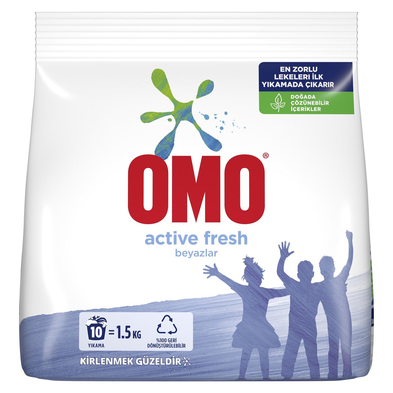 Omo Matik Active Fresh Deterjan 1500 Gr 10 Yıkama