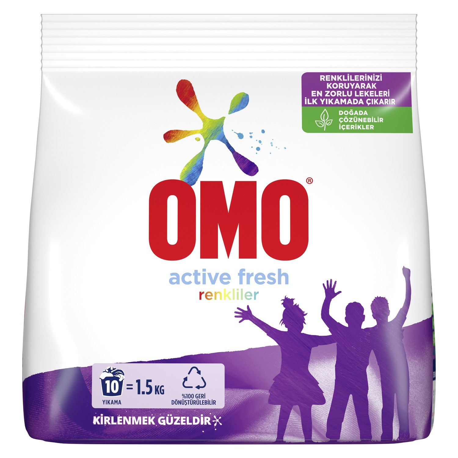 Omo Matik Color Deterjan 1500 Gr 10 Yıkama
