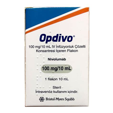Bristol Myers Squibb İlaç Opdivo 100 mg/10 ml 1 Flakon
