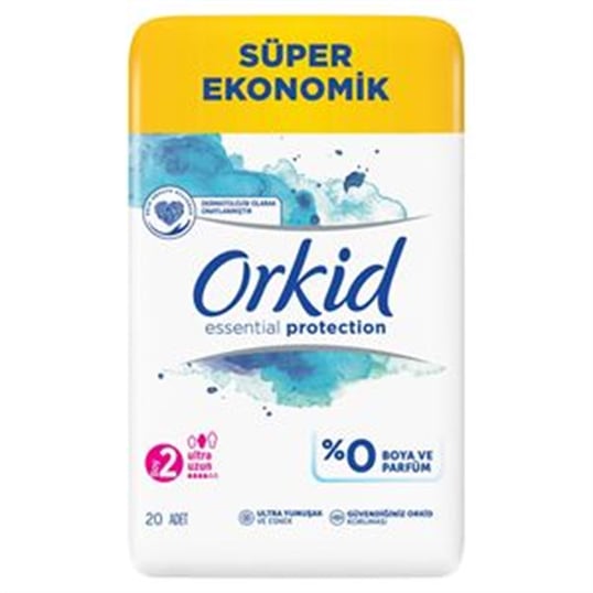 Orkid Essential Süper Eko Paket Uzun 20 Li