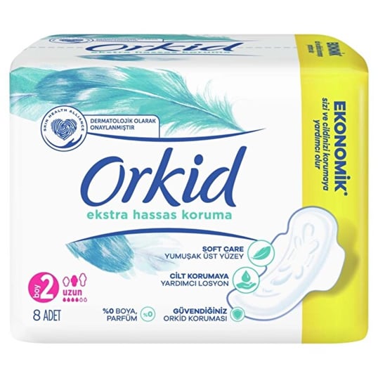 Orkid Extra Hassas Tekli No:2 8'Li