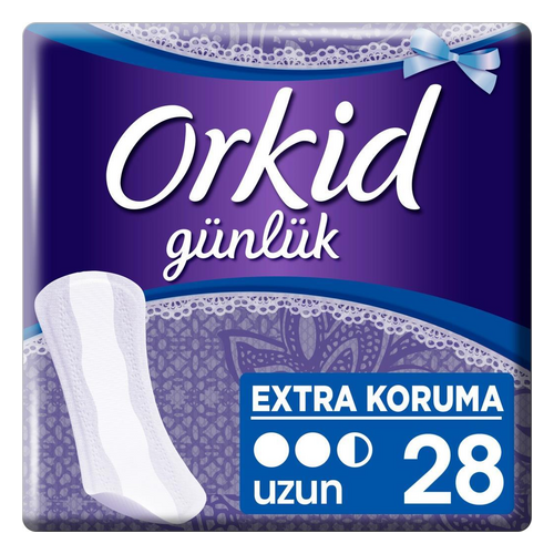 Orkid Günlük Extra Koruma Uzun 28'li