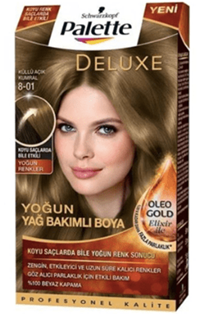 Palette 8.01 Küllü Açık Kumral