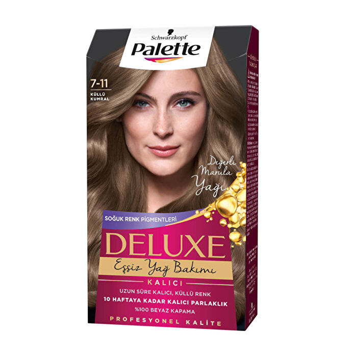 Palette Deluxe Saç Boyası Küllü Kumral 7-11