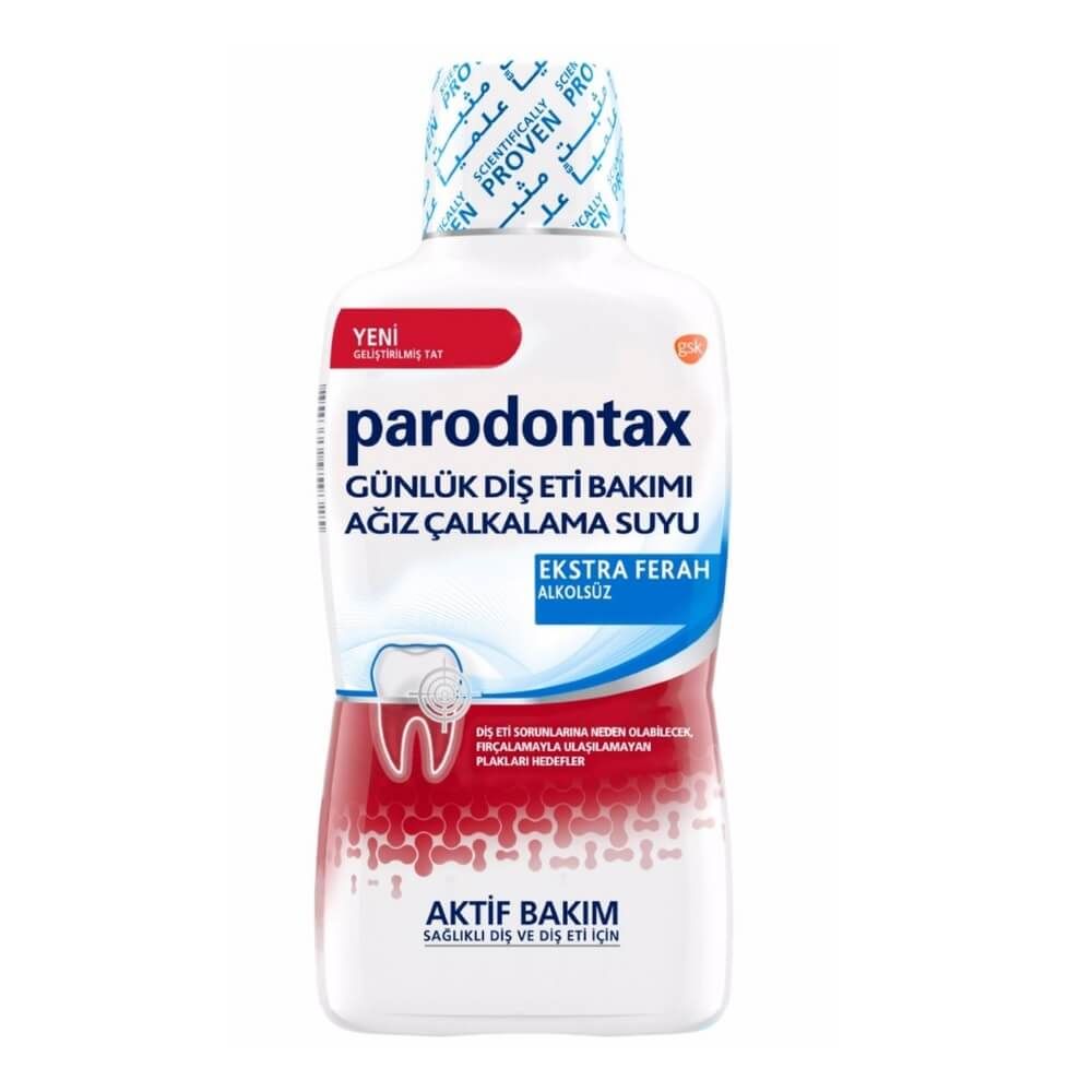 Parodontax Ağız Bakım Suyu 500 Ml Ekstra Ferah