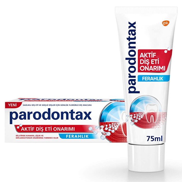 Parodontax Diş Macunu Aktif Diş Eti Onarımı Ferahlık 75 ml