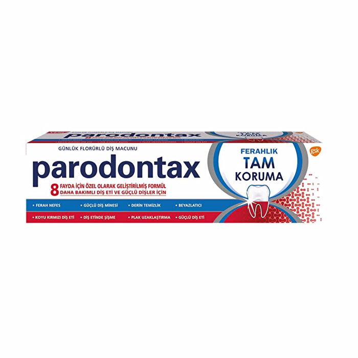 Parodontax Diş Macunu Ferahlık Tam Koruma