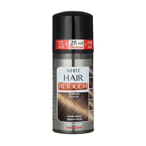 Passionate Beyaz Kapatıcı Sprey Kumral 100 ml