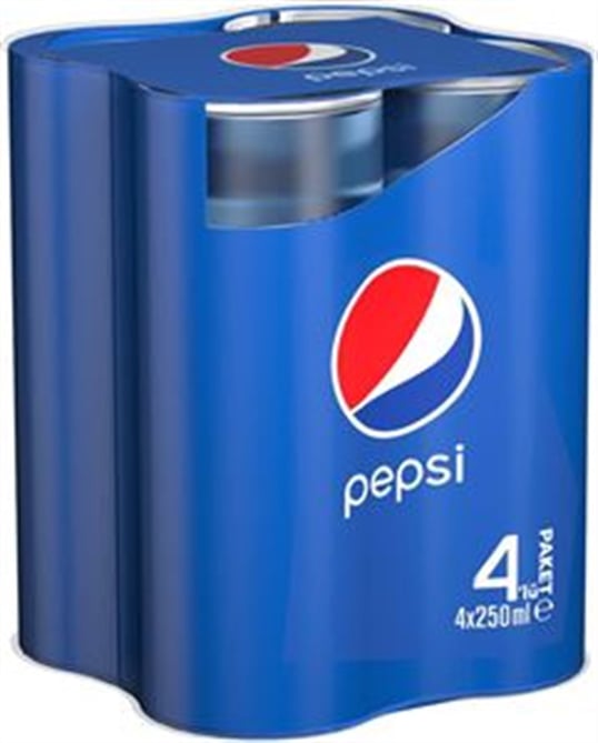 Pepsi Cola 250 Ml 4'lü
