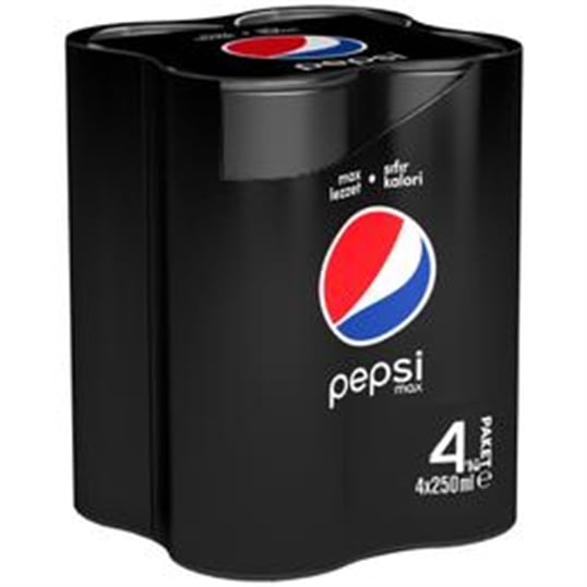 Pepsi Cola Black Max 250 Ml 6'lı