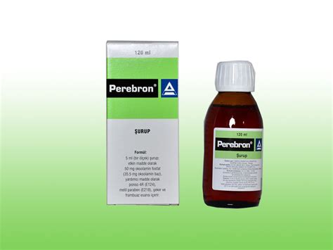 Çinay İlaç Perebron Şurup 50 mg/5 ml 120 ml