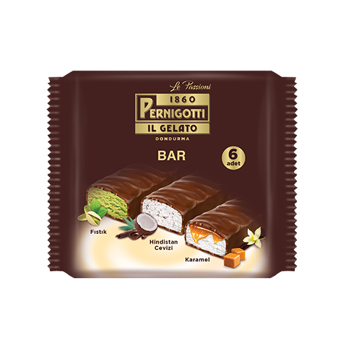 Pernigotti IL Gelato Fıstıklı & Karamelli & Hindistan Cevizli (6'lı)