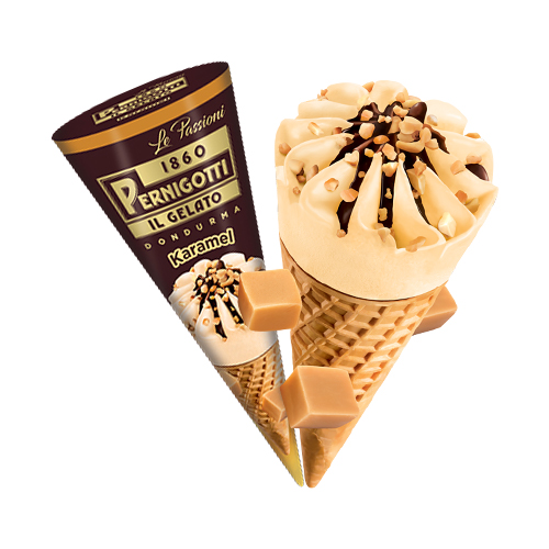 Pernigotti IL Gelato Karamelli Kornet Dondurma (120 ml)