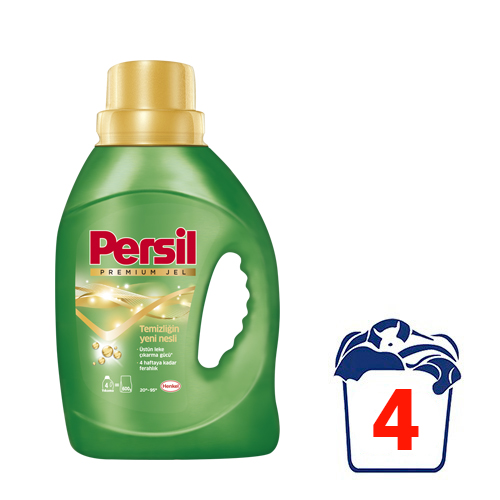 Persil Premium Jel Çamaşır Deterjanı 4 Yıkama