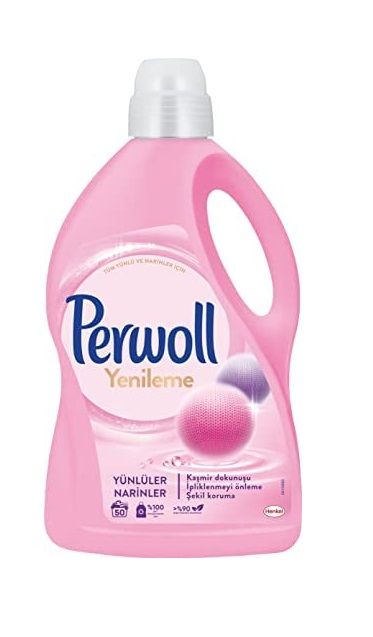 Perwoll Narin Yün & İpekler Sıvı Çamaşır Deterjanı 3 Lt
