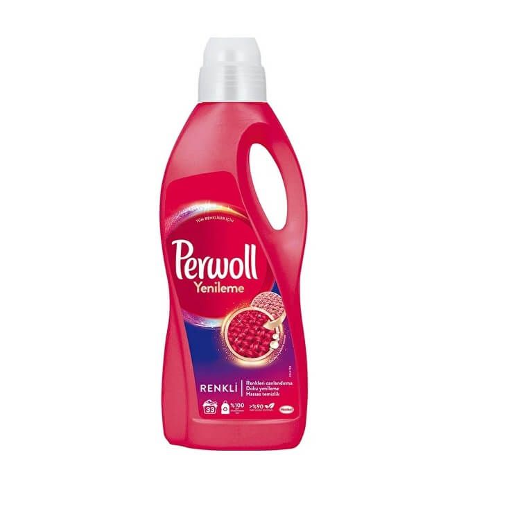 Perwoll Yenilenen Canlı Renkler Sıvı Çamaşır Deterjanı 2 lt