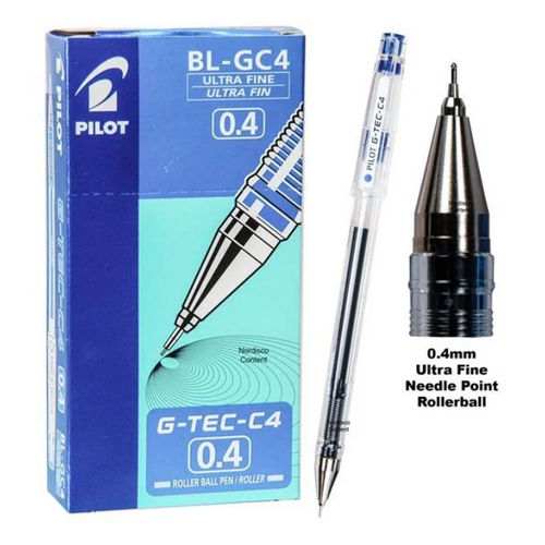 Pilot G-Tec Ball Blue Fine 0.4 mm Jel Kalem