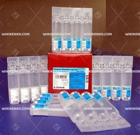 B. Braun Medikal Potasyum Fosfat 20 ml 20 Ampül