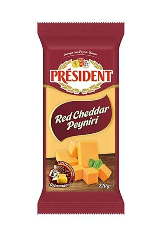 President Red Cheddar 220 Gr