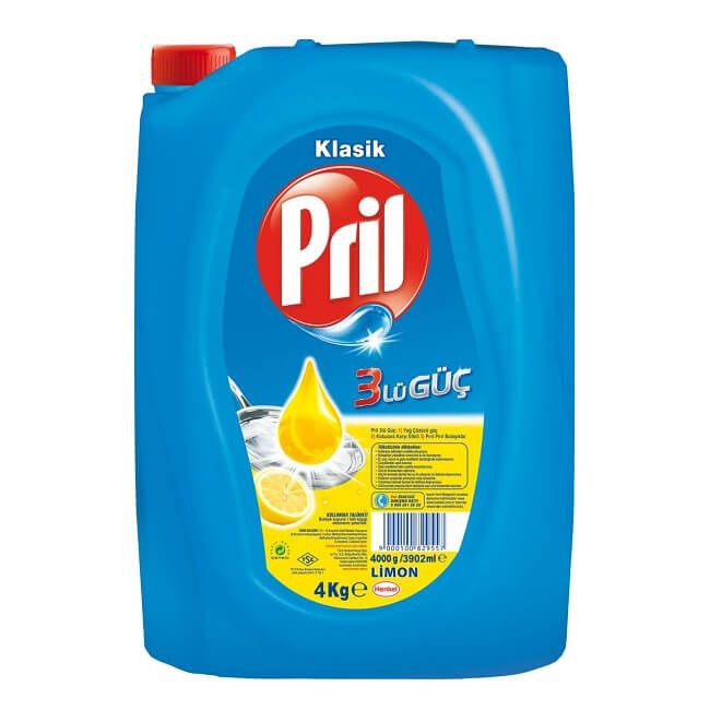 Pril Bulaşık Deterjanı Limon 4 kg
