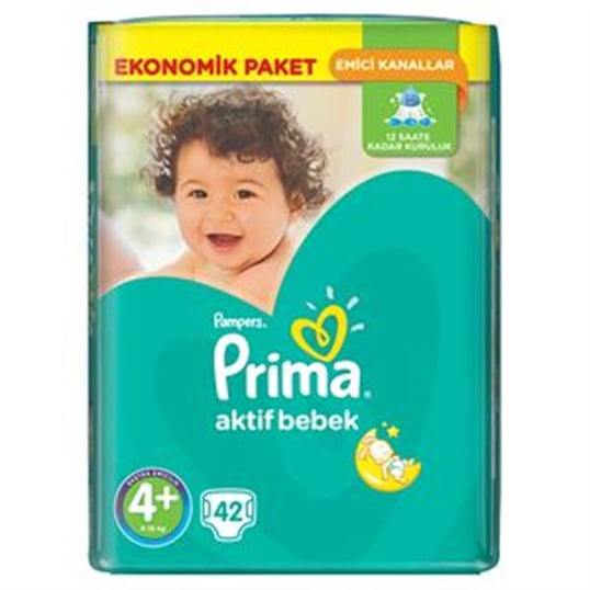 Prima Bebek Bezi Ekonomik -4+ Maxi Plus -34 Lu