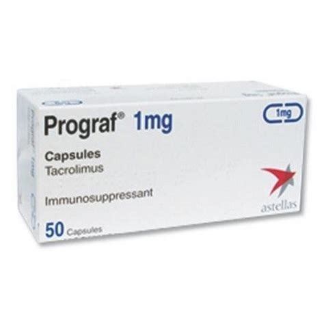 Astellas Pharma İlaç Prograf 1 mg 50 Kapsül
