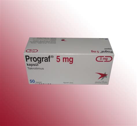 Astellas Pharma İlaç Prograf 5 mg 50 Kapsül