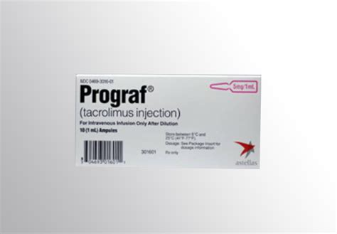 Astellas Pharma İlaç Prograf İğne 5 mg/ml IV 10 Ampül
