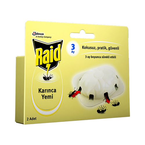 Raid Karınca Yemi 2.'si %50 İndirimli 2'li 6 gr