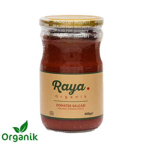 Raya Organik Domates Salçası (650 g)