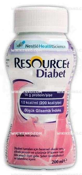 Nestle İlaç Resource Diabet Çilekli 200 ml