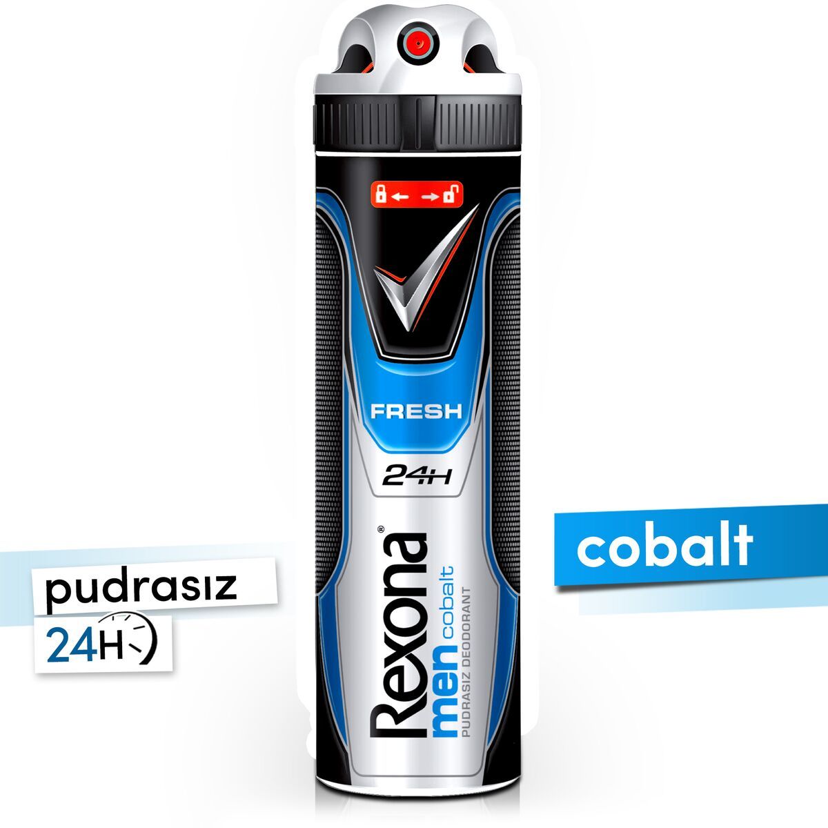 Rexona Cobalt Fresh Pudrasız Deo Man 150 Ml