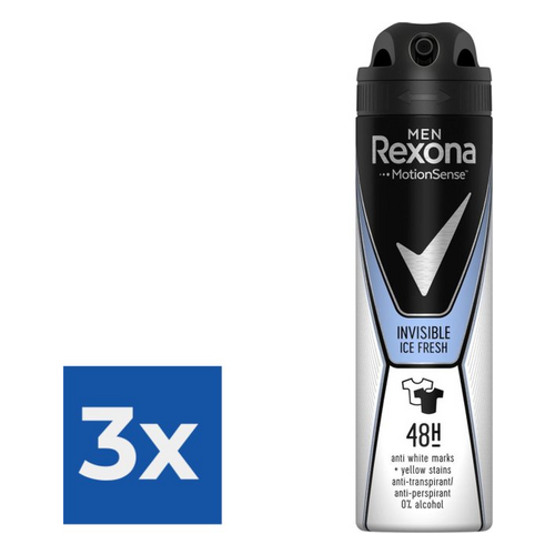 Rexona Deodorant Men Invisible Ice 150 ml