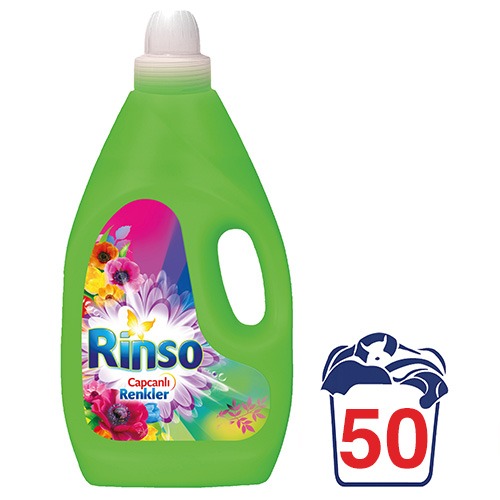 Rinso Bakım Serisi Canlı Renkler 50 Yıkama (3 L)