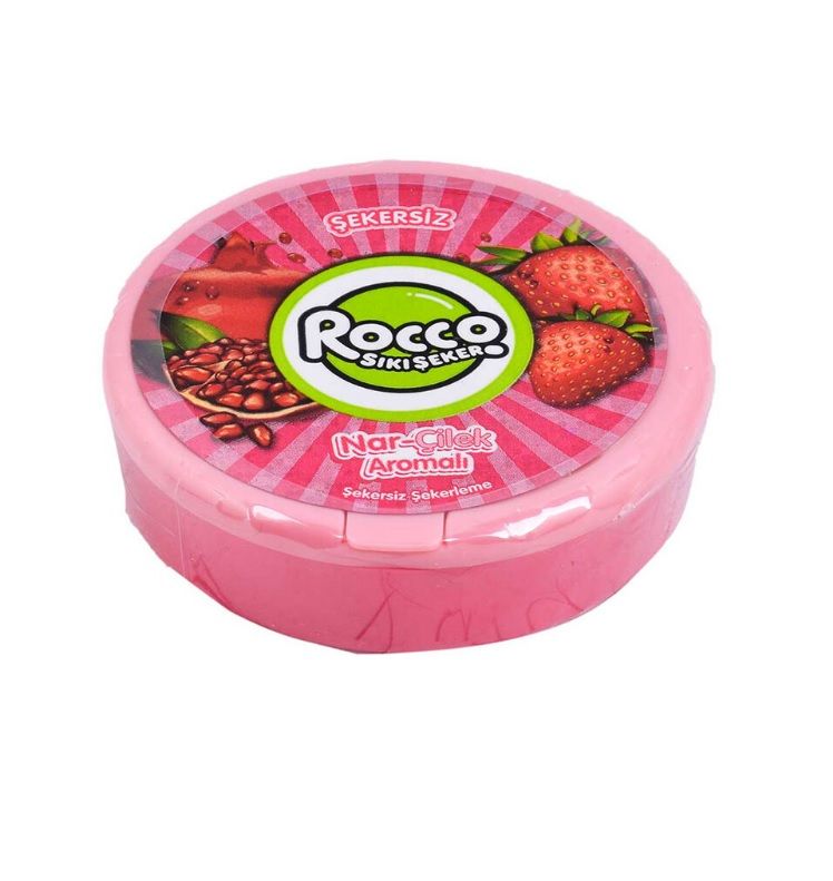 Rocco Şeker Nar Çilek 12 Gr