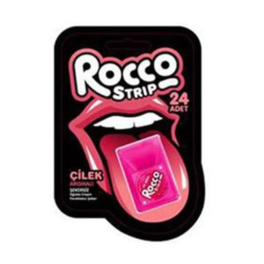 Rocco Strıp Yaprak Şeker - Çilek