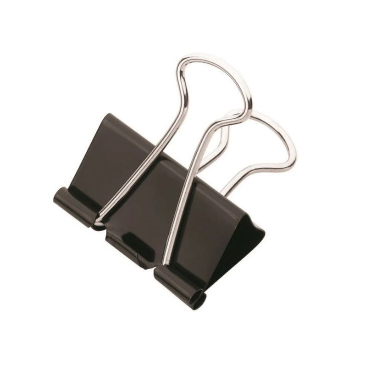 Rubenis Rbs-954-4 Double Klips Metal Kıskaç 12 Adet 25 Mm