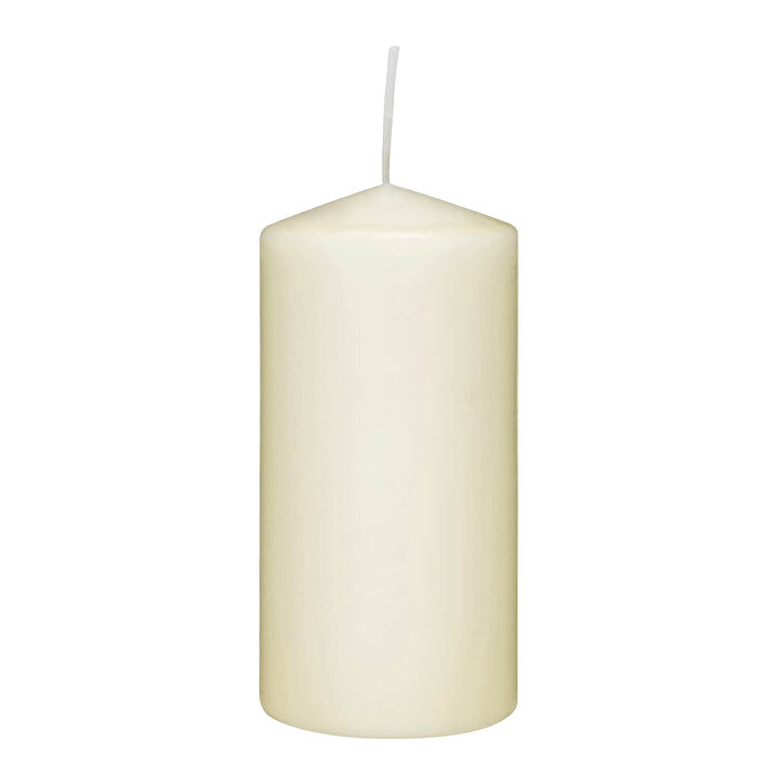 Rubin Licht Şampanya Mum 120x60 mm