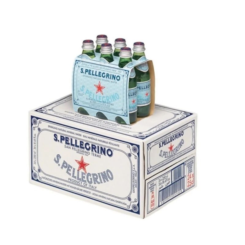 San Pellegrino Doğal Mineralli Su 250 Ml x 24 Adet