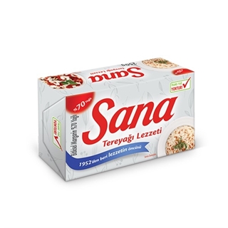 Sana Tereyağı Lezzeti Bitkisel Margarin 250 Gr %70 Yağlı