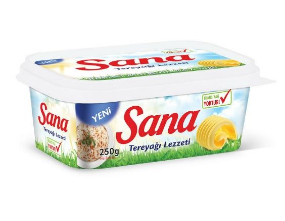 Sana Tereyağı Lezzeti Kase 250 Gr