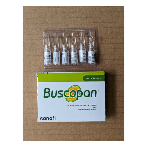 Sanofi Sağlık Ürünleri Buscopan 20 mg 6 Ampül