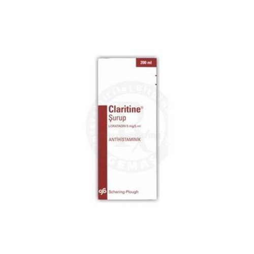 Schering Plough İlaç Claritine Şurup 5 mg 200 ml