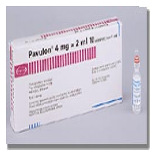 Schering Plough İlaç Pavulon 4 mg/2 ml 10 Ampül