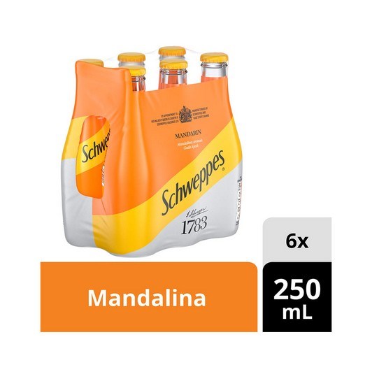 Schweppes Mandalina 6x250 ml