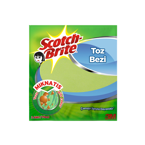 Scotch Brite Mikrofiber Toz Bezi (2'li)