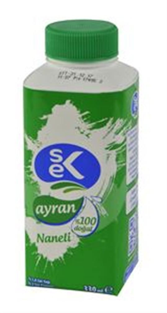Sek Ayran 330 Ml - Naneli (Tetratop)