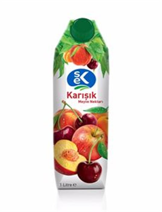 SEK MEYVE SU 1 LT. - KARIŞIK (P.L)